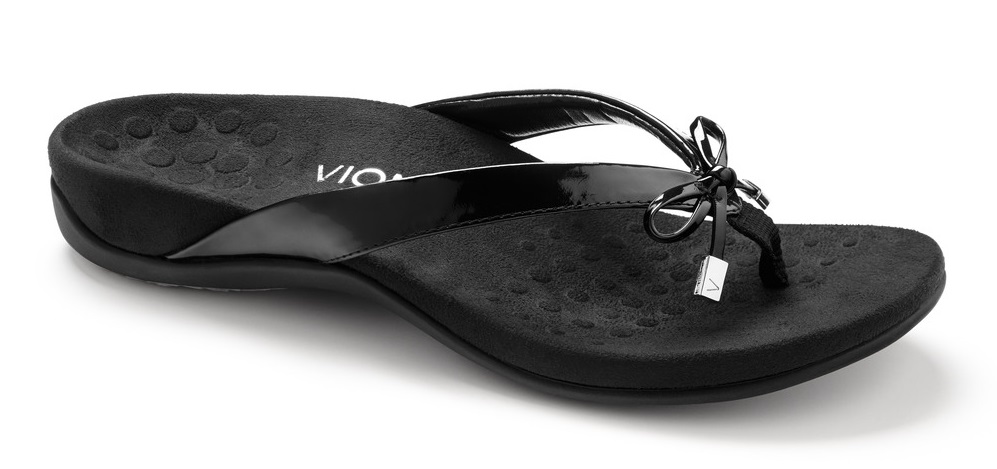 Bella II black comfortable sandals