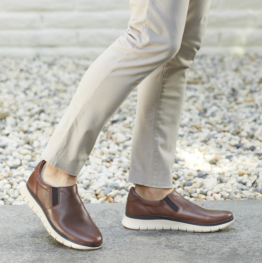Woman waring comfortable shoes