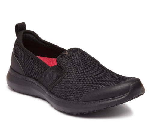 Juliana pro slip on sneaker, black