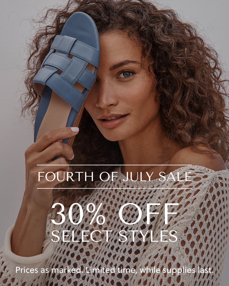 Fourth of July Sale 30% Off Select Styles