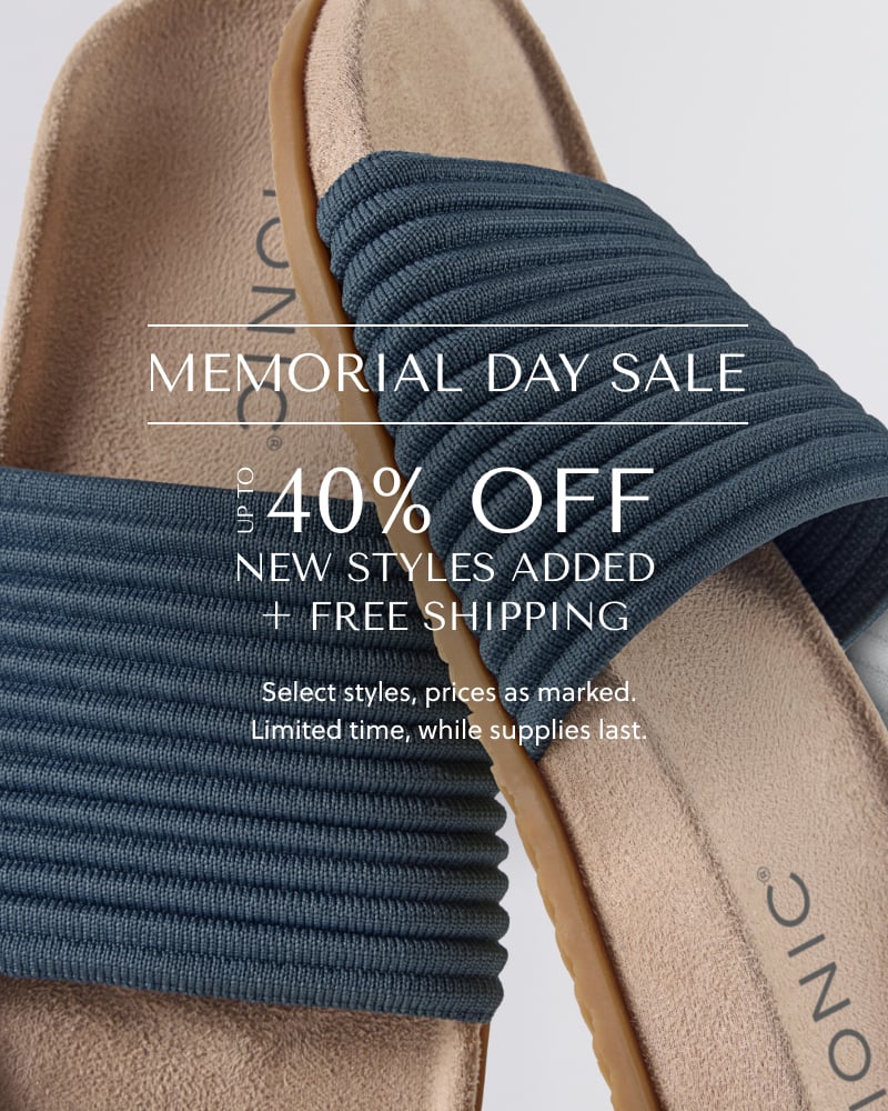 Memorial Day Sale 40% Off Select Styles