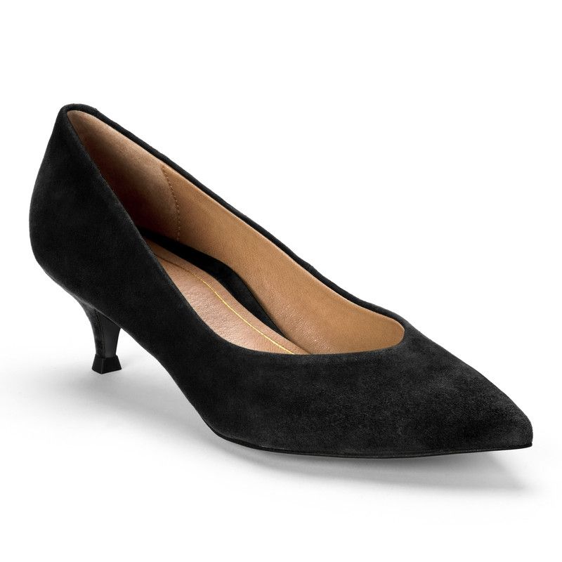 Josie Kitten Heel | Suede & Leather | Vionic Shoes