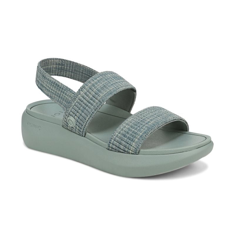 Beach Sky Platform Slingback Sandel