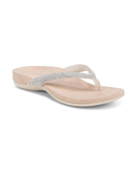 Dillon Shine Toe Post Sandal