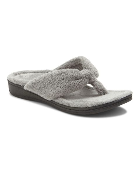 New Ladies Flip Flop Textile Bow Comfort Mule Women Slippers UK Size 3 4 5 6 7 8 