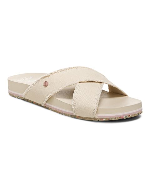 Lightweight and Waterproof SEVEGO Women’s Comfort Footbed Sandals EVA Adjustable Double Buckle Slip-on Flat Slides with Arch Support 