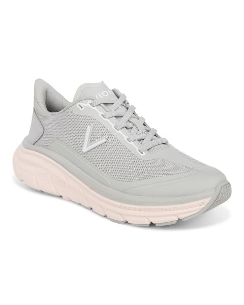 Vionic Women's Brisk Jetta Comfortable Lace Up Leisure Shoes- Supportive  Walking Sneakers That Include Three-Zone Comfort with Orthotic Insole Arch  Support, Light Grey, 5 : : Clothing, Shoes & Accessories