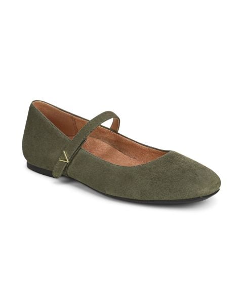 Dark Olive Suede