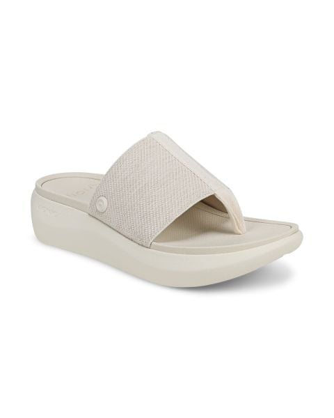 Beach Aqua Platform Toe Post Sandal