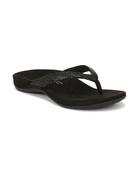 Dillon Shine Toe Post Sandal