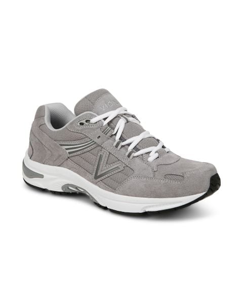 Light Grey Suede