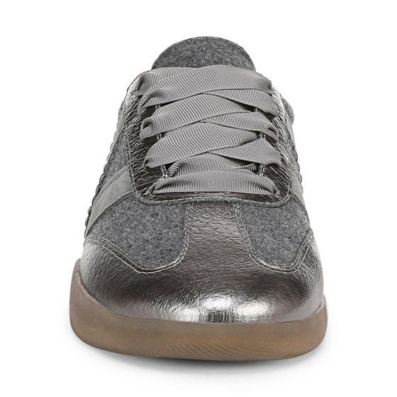 Dark Grey Wool Flannel