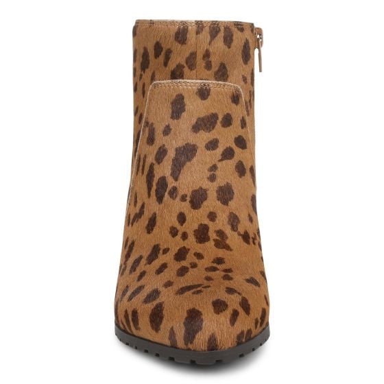 Tan Leopard Calf Hair