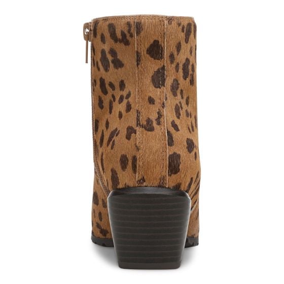 Tan Leopard Calf Hair