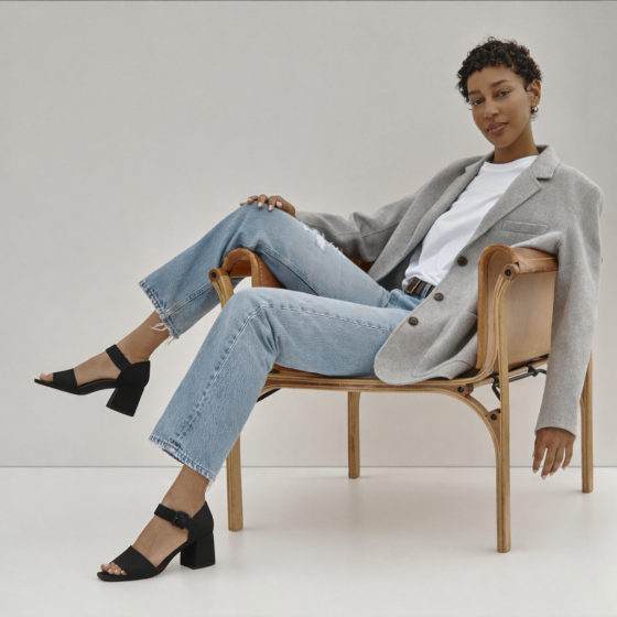 Chardonnay Heeled Sandal