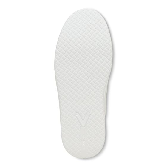 White Leather-Sole