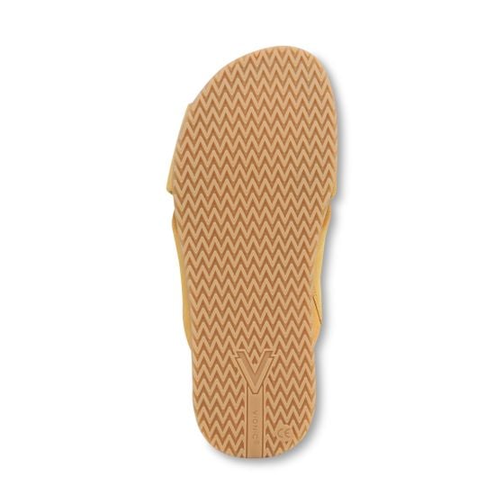 Amber Yellow Suede-Sole