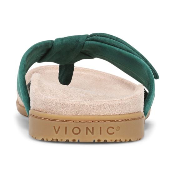 Posy Green Suede