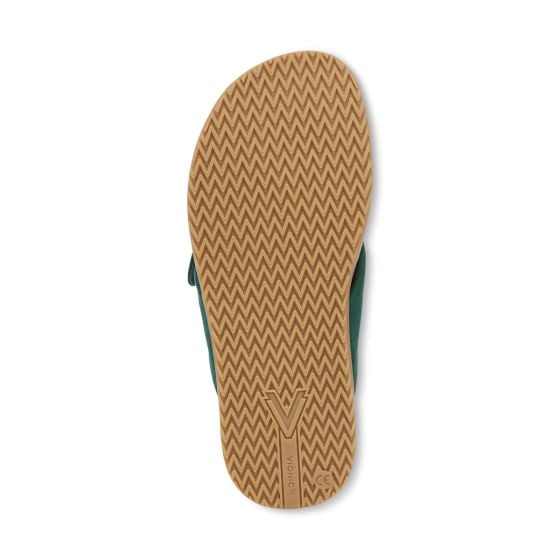 Posy Green Suede-Sole