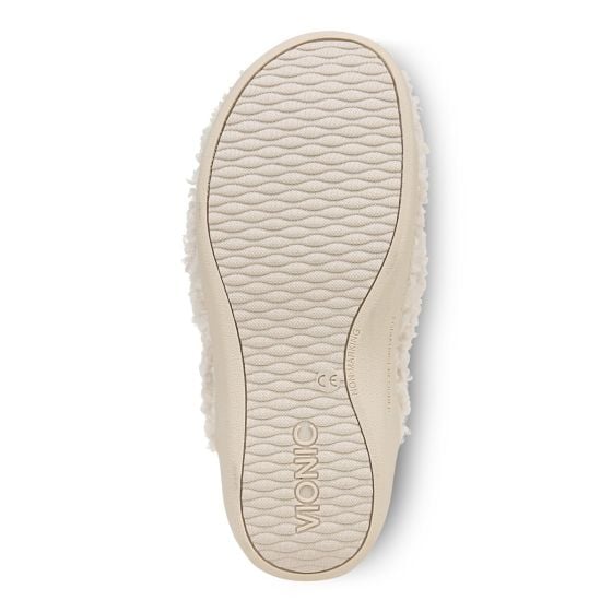Cream Shearling-Sole