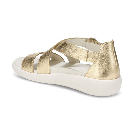 Sandali bassi con fascette - Donna