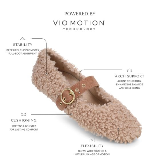 Hattie Cozy Mary Jane Flat