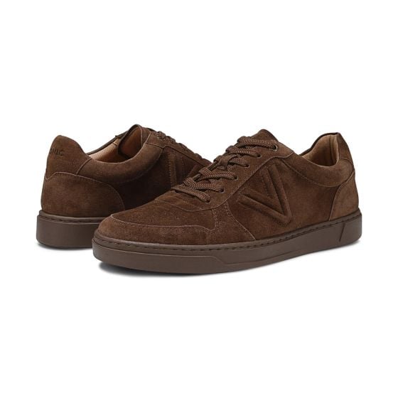 Dark Brown Suede