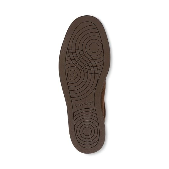 Dark Brown Suede-Sole