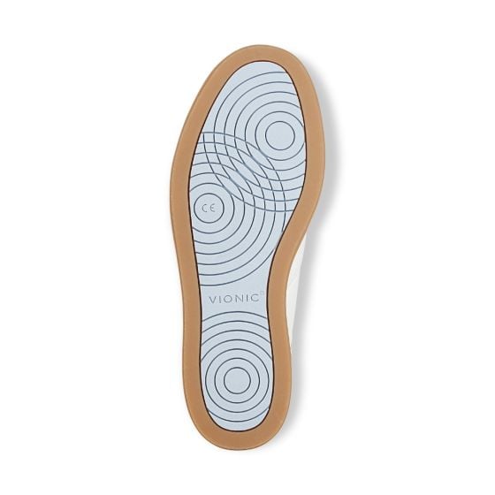 White Skyway Suede-Sole