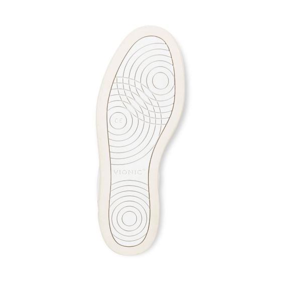 White Cream Leather-Sole