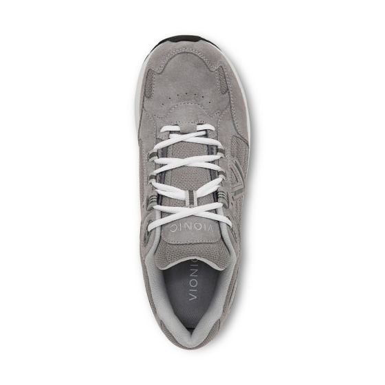 Light Grey Suede