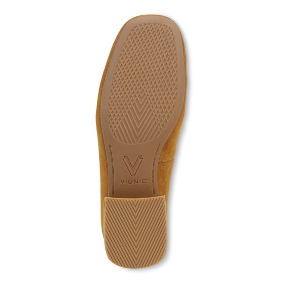 Golden Brown Suede-Sole