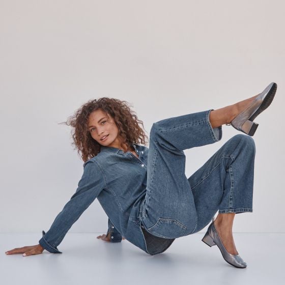 Ramona Block Heel Pump