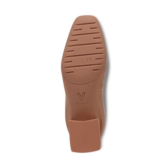 Mocha Mousse Leather-Sole