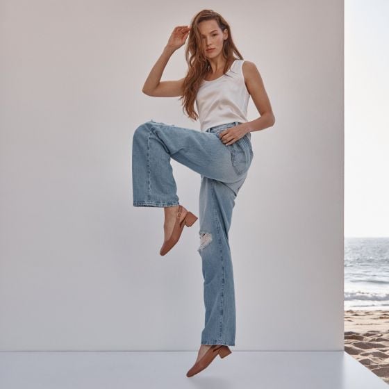 Reyes Slingback Block Heel