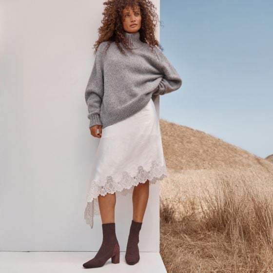 Saphielle Stretch Sock Bootie