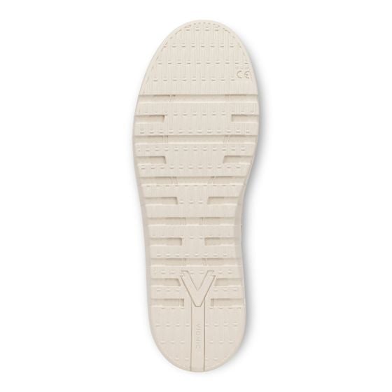 Cream Rose Leather-Sole