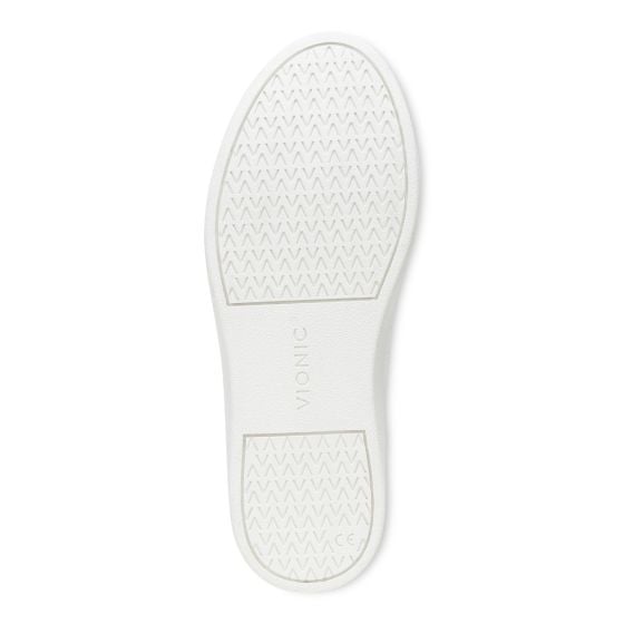 White Leather-Sole