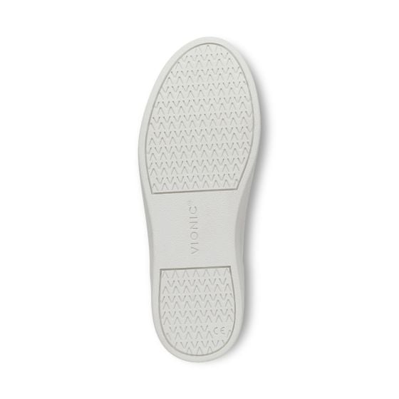White Leather-Sole