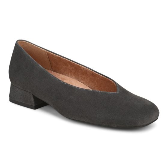 Grunge Grey Suede