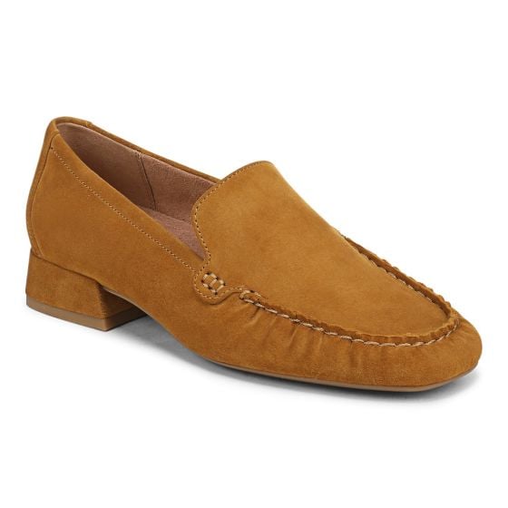 Golden Brown Suede