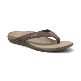 vionic black flip flops