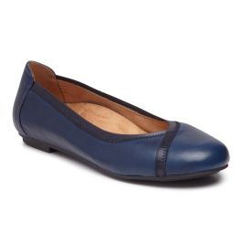 vionic caroll ballet flat pewter