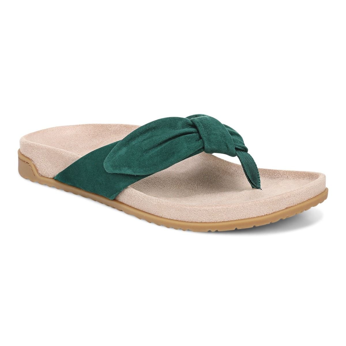 Posy Green Suede