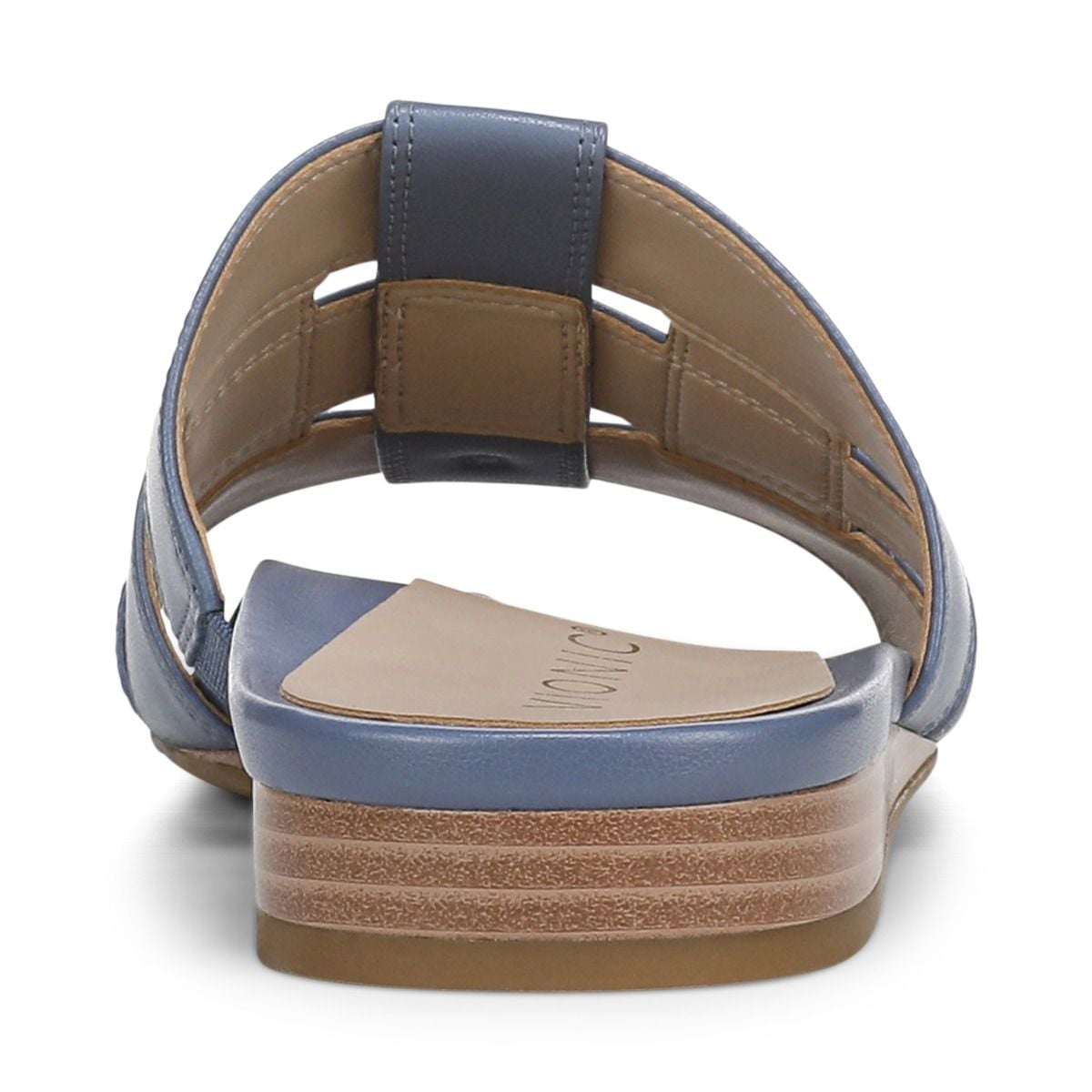 как выглядит VIONIC Glendora Slide Sandal - Pacific Blue Leather NEW фото