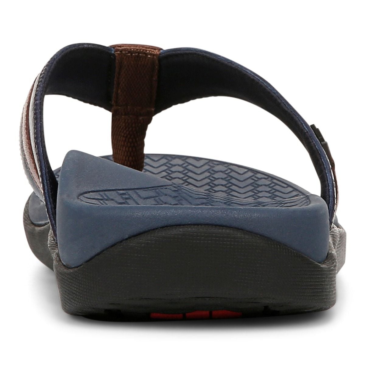 Vionic Men\'s Tide Toe Post Sandal Size 10 Navy Blue Flip Flop Thong Arch Support Amazon.com | Vionic Men main image 2