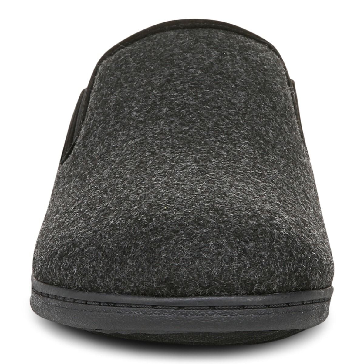 Vionic Unwind Men Clog Slipper Sz 10 Chocolate Ganache Wool Arch Support Slip On Vionic Uptown Boat Men main image 3