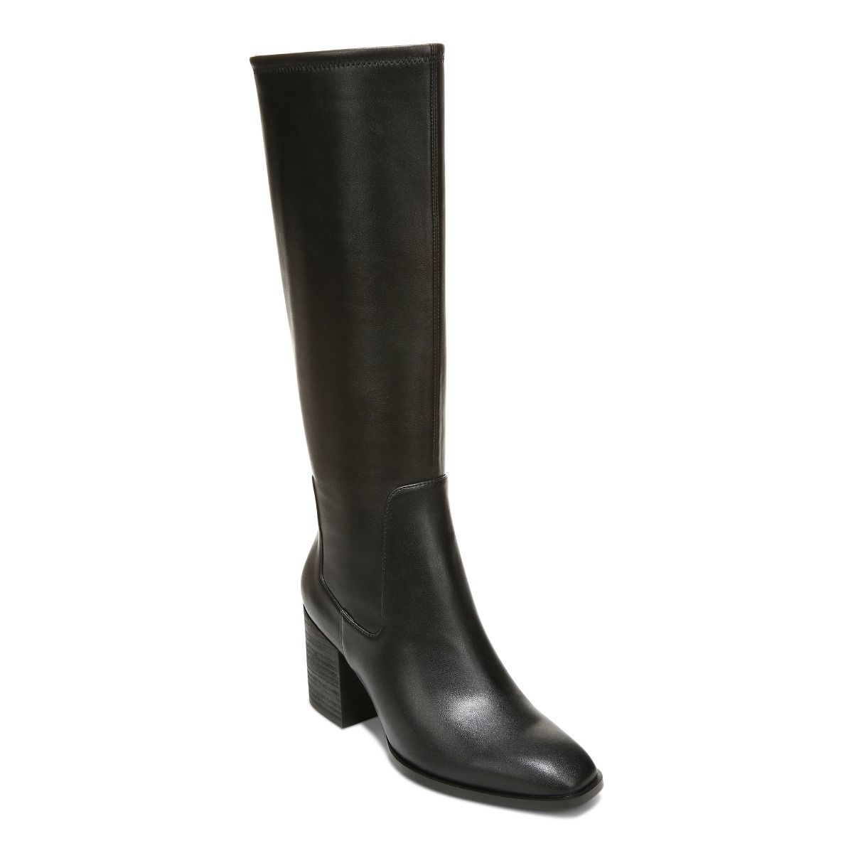 dressy black leather boots