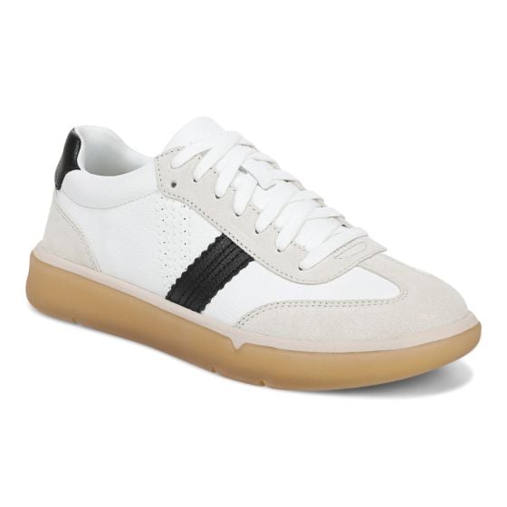 White Black Leather