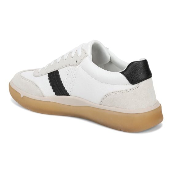 White Black Leather